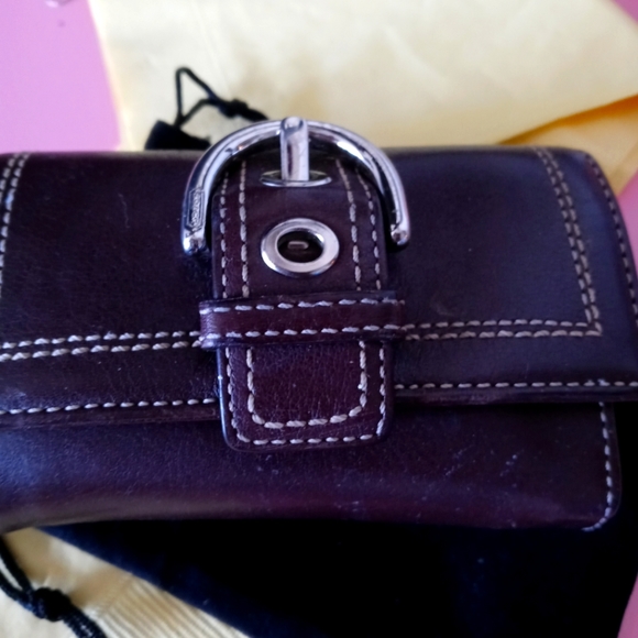 Small Coach wallet - Picture 1 of 4